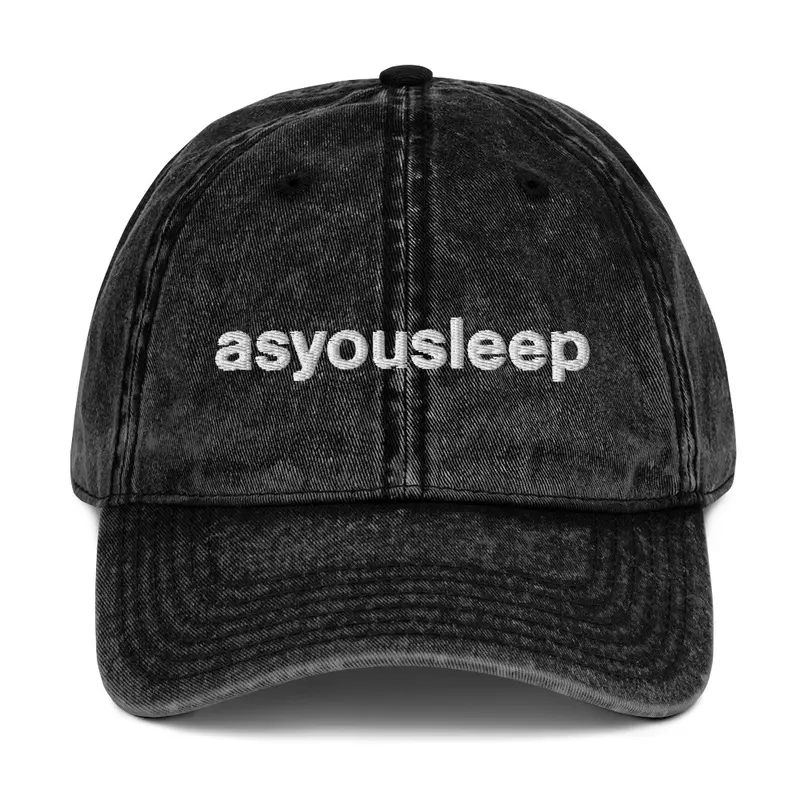 asyousleep Vintage Hat